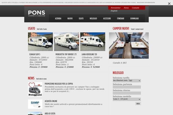 pons.it site used Pons