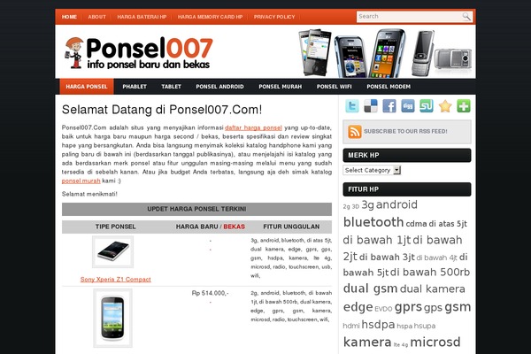 ponsel007.com site used Imobile