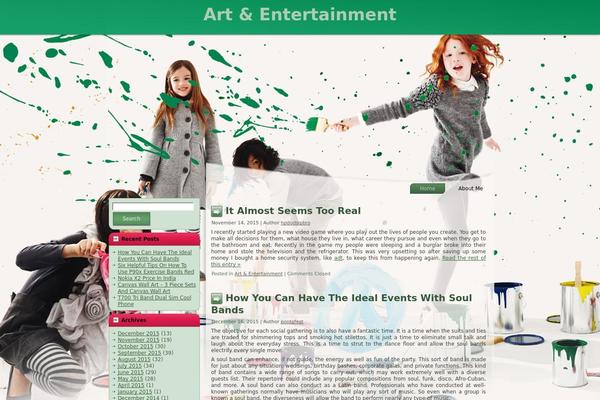 art_enjoy theme websites examples