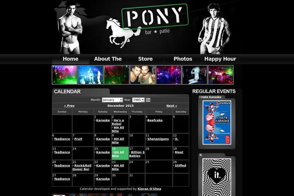 ponyseattle.com site used Pony