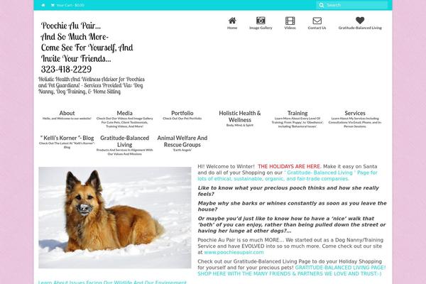 Virtue theme site design template sample