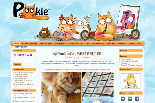 pookies-world.com site used Pookie-picasso