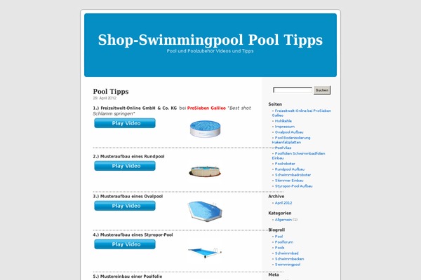 Default theme site design template sample