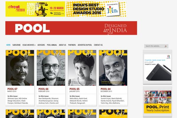 poolmagazine.in site used TheStyle