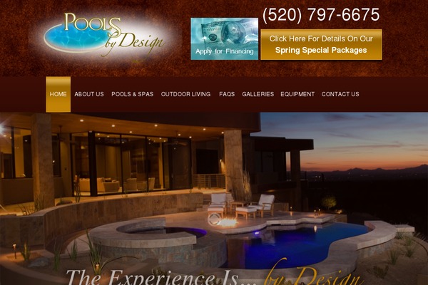 poolsbydesignaz.com site used Turnsignal