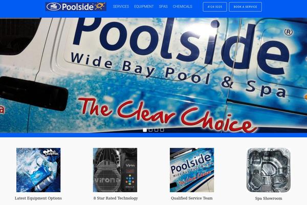 poolsidewidebay.com.au site used Tesseract