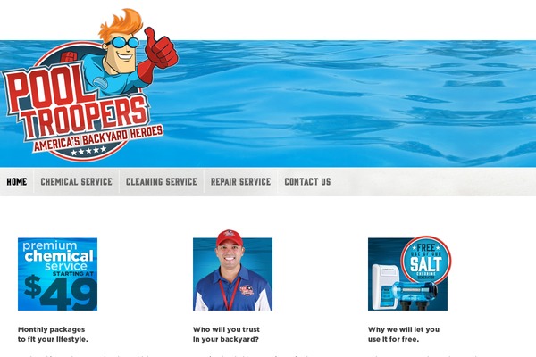 pooltroopers.com site used Pooltroopers