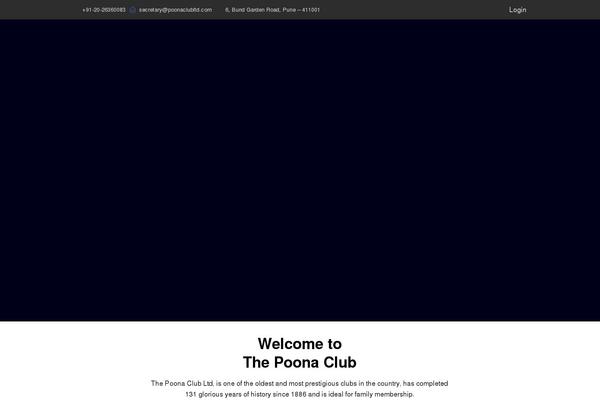 poonaclubltd.com site used Poonaclubltd