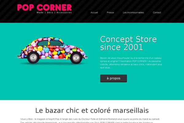 pop-corner.fr site used Themealley.business.pro