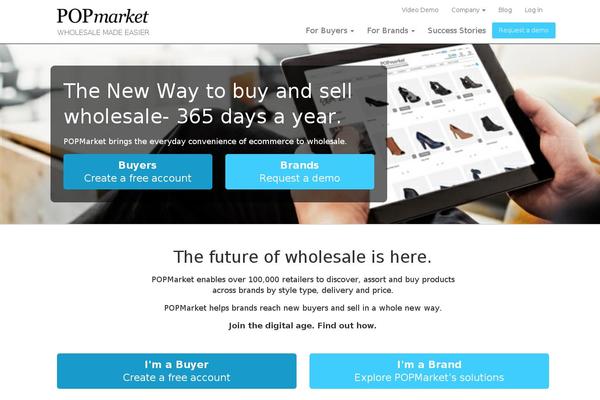 pop-market.com site used Staging