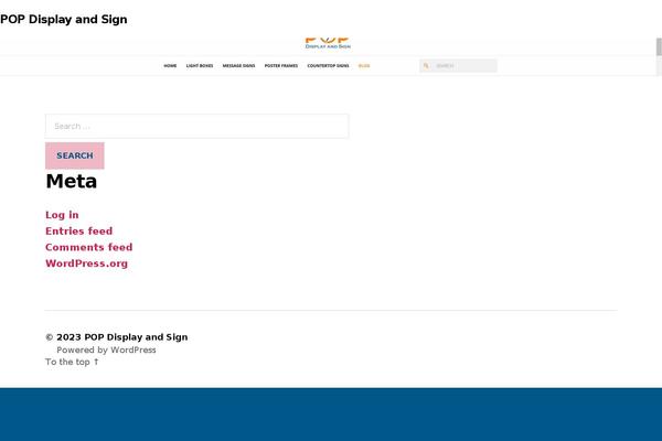 Twenty Twenty theme site design template sample