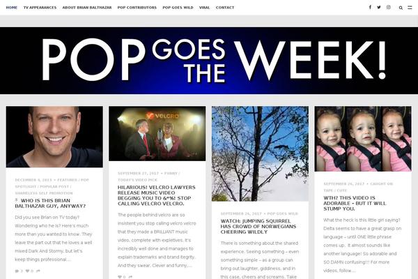 popgoestheweek.com site used Mura-child