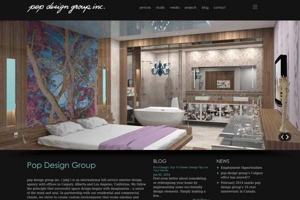 popinteriordesign.com site used Popdesign
