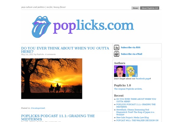 poplicks.com site used PrimePress