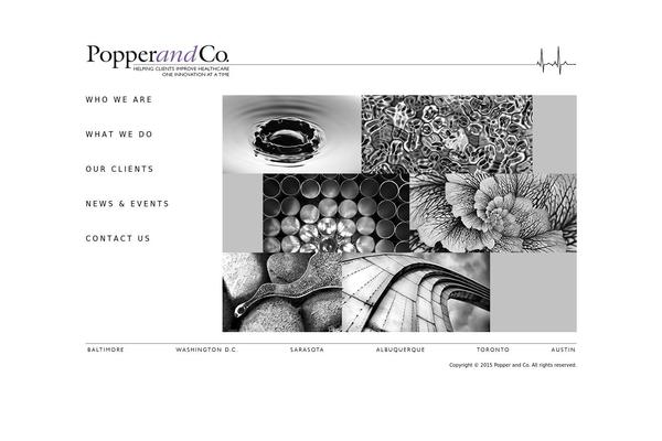 popperandco.com site used Popperandcosplash