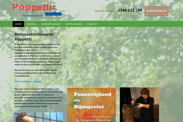 poppetti.nl site used Everdesign