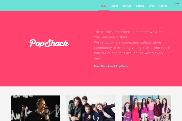 popshack.com site used Popshack