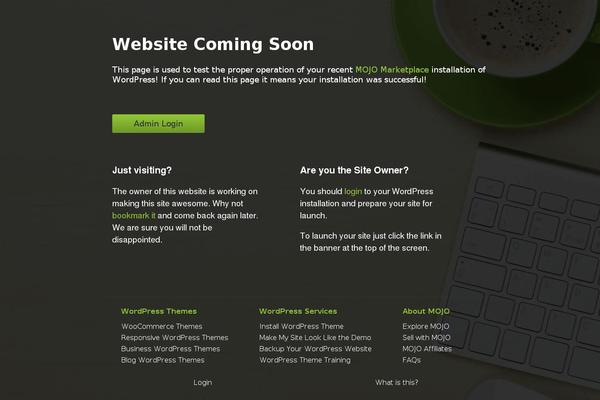 Highend theme site design template sample