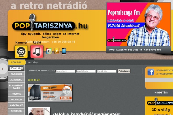 poptarisznya.hu site used Poptarisznya
