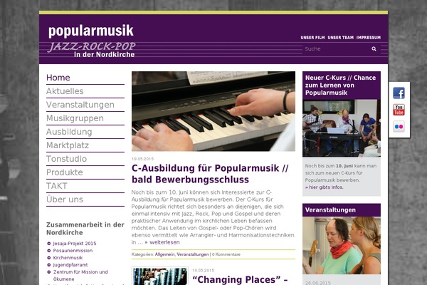 popularmusik.de site used Jazz