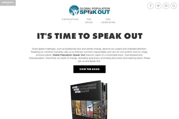 populationspeakout.org site used Speakout
