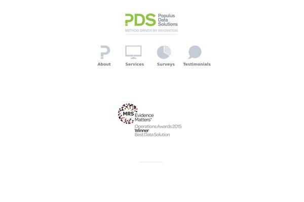Pds theme site design template sample
