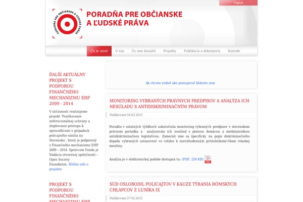 poradna-prava.sk site used Nest
