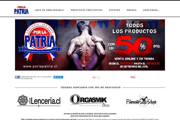 porlapatria.cl site used Fashion