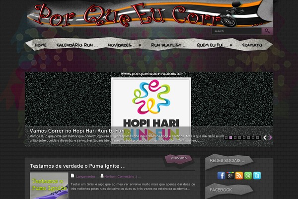 porqueeucorro.com.br site used Hiphop