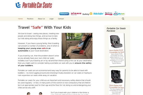 portablecarseats.org site used Portablecarseats