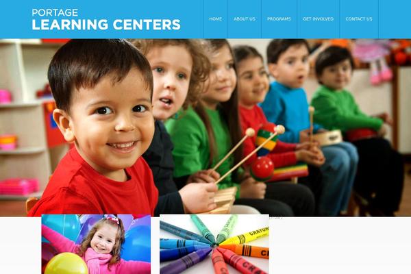 portagelearningcenters.com site used Theme2000