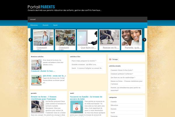 portail-parents.fr site used Portail-parents