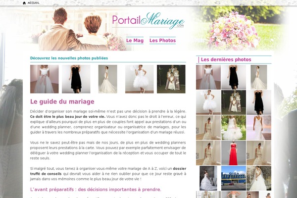 portailmariage.com site used Portailmariage