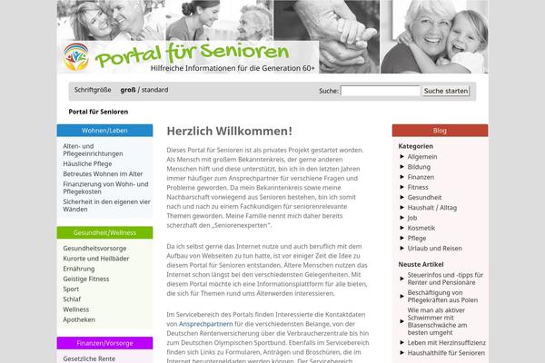 Site using TablePress plugin