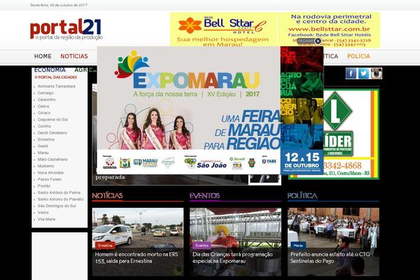 portal21.com.br site used Portal21-2016