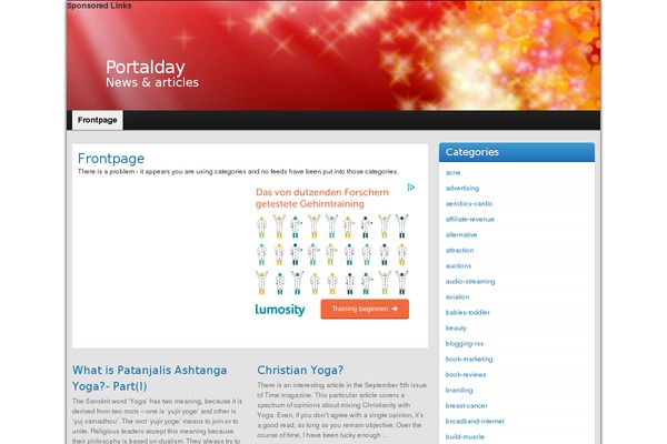 Graphene theme site design template sample