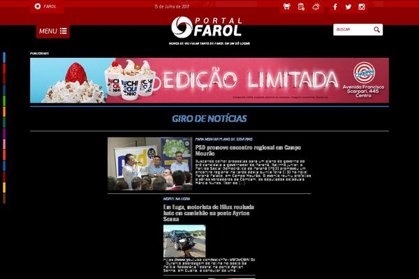 portalfarol.com.br site used Portalnews