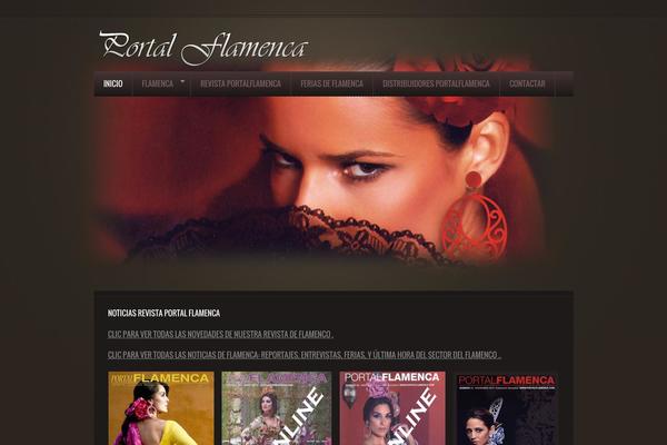 portalflamenca.com site used Theme1482