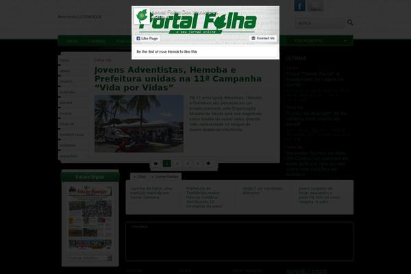 portalfolha.com site used Portalfolhanew
