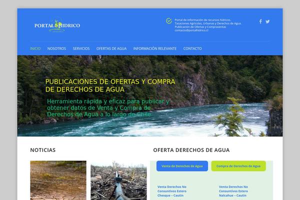 Site using Widget Indicadores Económicos (Chile) plugin
