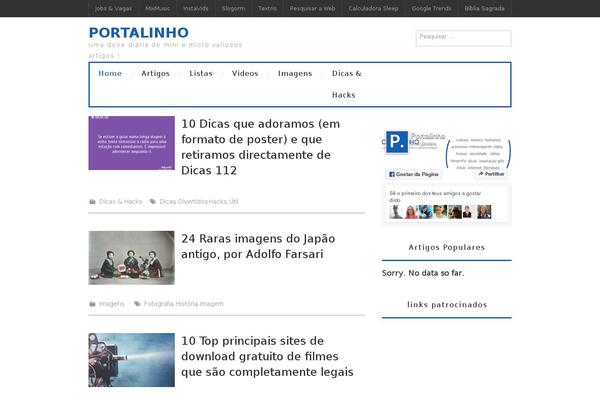 portalinho.com site used Portalinho