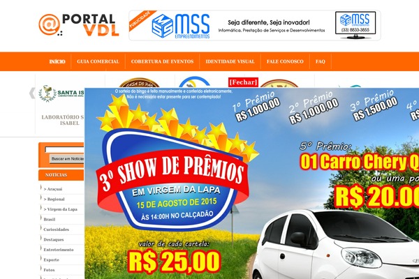 portalvdl.com.br site used Guianews30