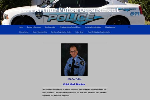 Twenty Thirteen theme site design template sample