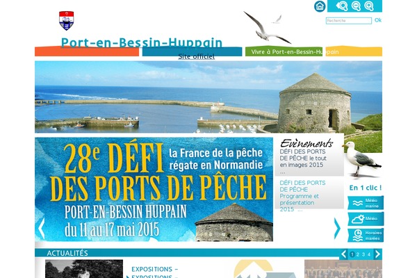 portenbessin-huppain.fr site used Port