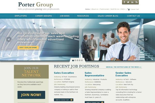 portergroup.com site used Porter