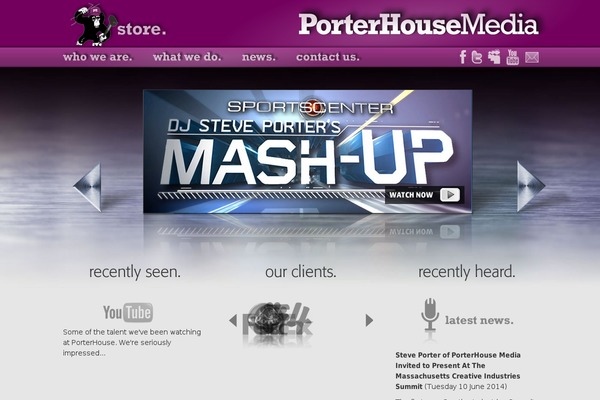 porterhousemedia.com site used Porterhouse