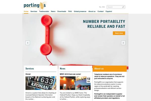 portingxs theme websites examples