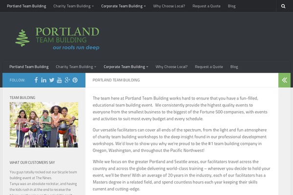 portland-team-building theme websites examples