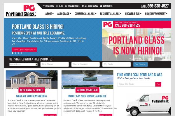 portlandglass.com site used Portland-glass