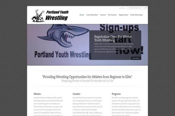 portlandyouthwrestling.com site used Chameleon